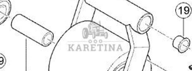 Claas Lexion 8600 8700 8800 Rolka Napinacza CZĘŚCI 0006659460 00 0665 946 0-1
