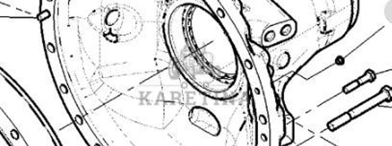 Fendt 930 933 936 939 942 Vario Gen 6 Obudowa Osi Tylnej Zwolnicy CZĘŚCI H218PP014511A-1