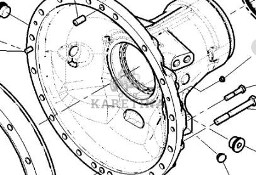 Fendt 930 933 936 939 942 Vario Gen 6 Obudowa Osi Tylnej Zwolnicy CZĘŚCI H218PP014511A