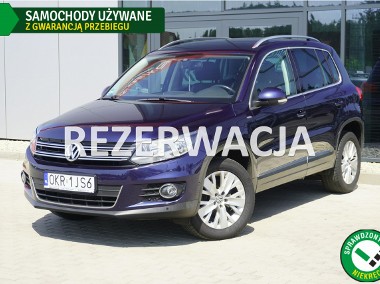 Volkswagen Tiguan I 2 kpl kół! Grzane fotele Asystent Navi Czujniki GWARANCJA Bezwypadek-1