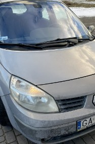 Renault Scenic II Benzyna/Niski przebieg/Klimatronik/Tempomat/Ks. serwisowa-2