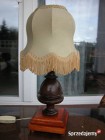  lampka / lampa z drewna oryginał