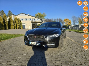 Jaguar XF X260 2016 Lift 2.0 D 180 KM Automat Skóra Navi Ledy-1