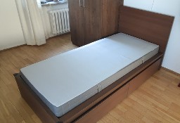 Łóżko Malm Ikea 90x200 cm + dwie szuflady + dno łóżka Luroy