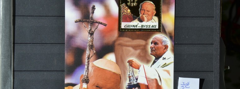 Papież Jan Paweł II Gwinea Bissau II ** Wg Ks Chrostowskiego 16 bl 7-1