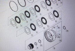 JOHN DEERE R544421/sprzęgło wielowypustowe/8345R 8245R 8270R 8295R 8320R 8370R 8400R