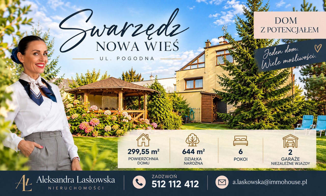 Dom na sprzedaż, 6 pokoi, 300 m², Swarzędz