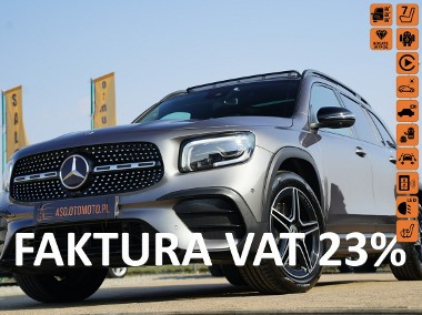 Mercedes-Benz Klasa GLB FUL LED skóra PANORAMA kamery 360 grzane fotele nawi 7 foteli AMG 4x-1