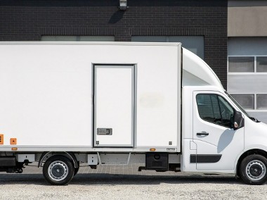 Renault Master 130KM 2.3 KONTENER 8palet + WINDA UDT W CENIE | boczne drzwi-1