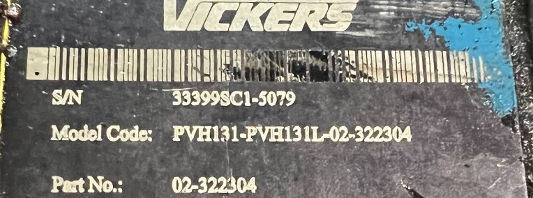 Vickers PVH131-PVH131L-02-322304 (02-322304; PVH131) Pompa hydrauliczna do CAT-1