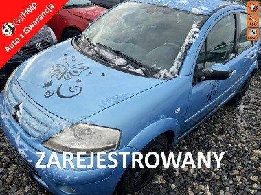 Citroen C3 I Benzyna, niski przebieg, klimatyzacja, isofix, el.szyby i lusterka-1