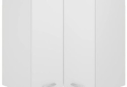 vidaXL Szafka narożna, biała, 57x57x60 cm, materiał drewnopochodnySKU:802537