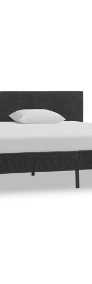 vidaXL Rama łóżka, ciemnoszara, tkanina, 180 x 200 cm 284815-4
