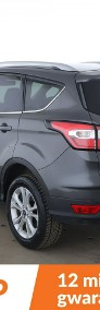 Ford Kuga III bi-xenon, półskóra, navi, kamera i czujniki parkowania, klima auto-4