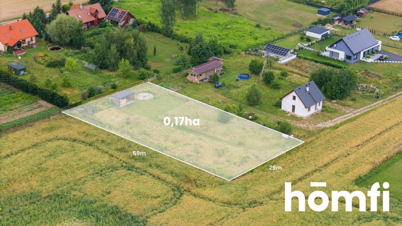 Słoneczna działka 17ar z widokiem na Ślężę, Marcinowice