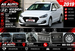 Hyundai i30 II 1,6 CRDi 116KM/Tempomat/LaneAssist/Serwisowany/SalonPL