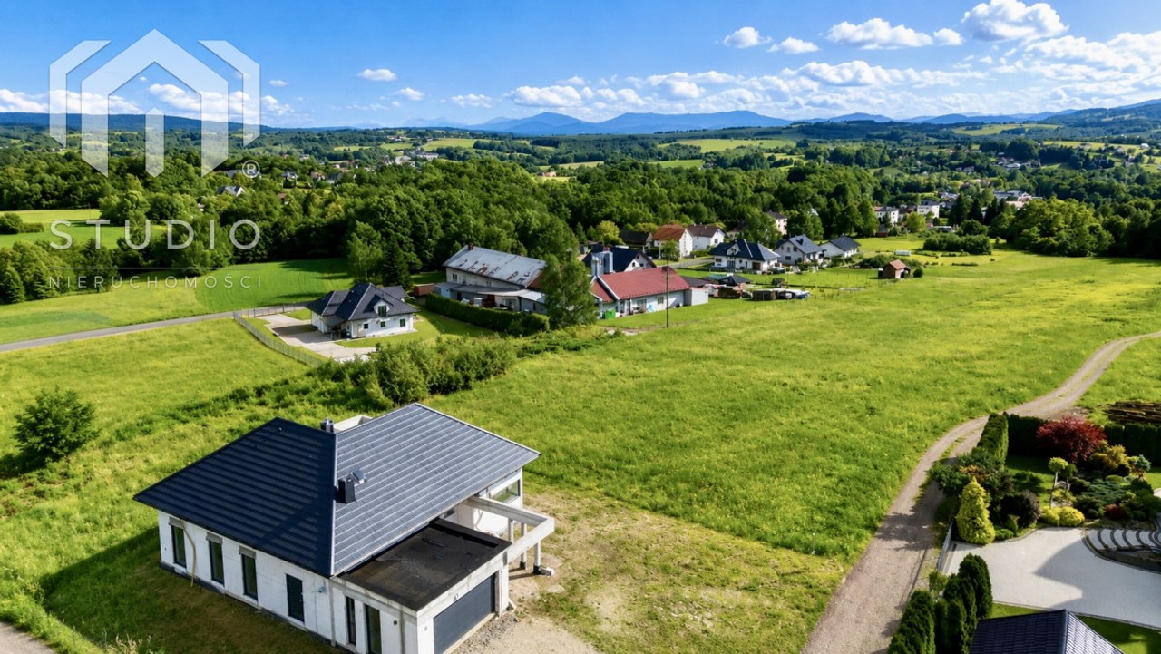 Duża działka z widokiem blisko Wadowic - Widok 2