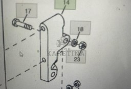 Dystans ramy zaczepowej r124423 do john deere 8000 , 8010 , 8020