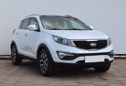 Kia Sportage III , Skóra, Klimatronic, Tempomat, Parktronic, Dach panoramiczny