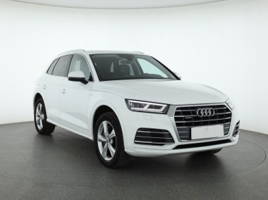 Audi Q5 III , Salon Polska, Serwis ASO, 187 KM, Automat, VAT 23%, Skóra,-1