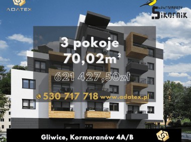 Mieszkanie, sprzedaż, 74.51, Gliwice, Sikornik-1