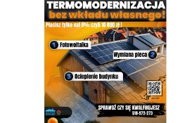 pełna termomodernizacja  za 10 800zł czyli 8% Vat od dotacji czyste powietrze