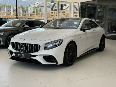 Mercedes-Benz Klasa S W222 S63 V8 AMG 4MATIC+ Premium Plus, Carbon, Salon PL, 1wł, Gwarancja-1