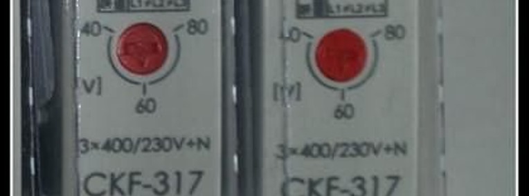 Przekaźnik kontroli faz CKF-317 F7F Pabianice-1