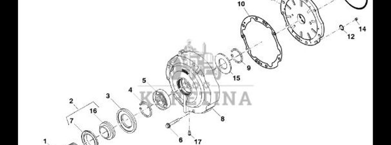 RE245721 John Deere 8345R - Obudowa-1