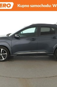 Hyundai Kona 4x4 automat skóra navi klima auto grzane fotele kamera i czujniki pa-2