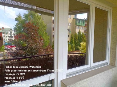 Przyciemnianie szyb Warszawa - folie przeciwsłoneczne zewnetrzne FOLKOS Warszawa-1