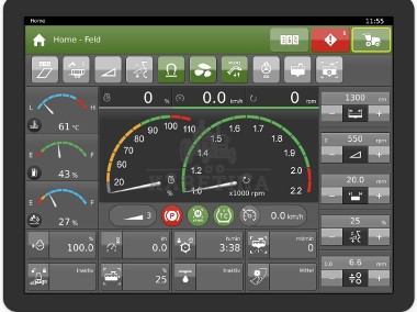 Krone BigX 780 Terminal X-Touch 12-1