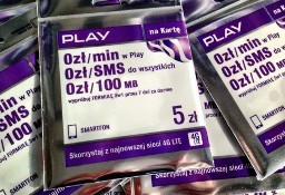 Zarejestrowana karta SIM starter prepaid w Play  aktywna w Polsce