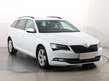 Skoda Superb III , 190 KM, Automat, Skóra, Navi, Xenon, Bi-Xenon, Klimatronic,-1