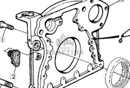 John Deere 6068HLA73 6820 6920 6920S Obudowa CZĘŚCI R123553