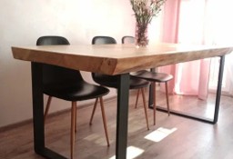 Stół z monolitu solidny , różne rodzaje , malowany proszkowo stal drewno meble a