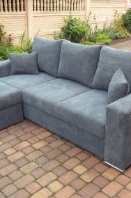 Sofa/kanapa+dostawiana pufa/narożnik/całość sprężyny bonell-2