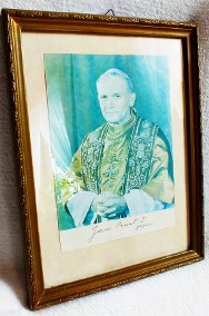 Stary Obraz Święty Jan Paweł II Papież-2