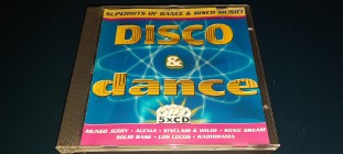 DISCO DANCE - 5 płyt CD - real foto  