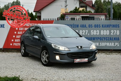 Peugeot 407 2.0 16v BENZYNA 136KM 2004r. Climatronic TEMPOMAT alufelgi czujniki