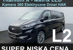 Ford T Tourneo Custom PHEV 232KM Plug-in Kamera 360 Elektryczne Drzwi Hak Super