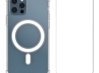 Etui Magnetic Case MagSafe do iPhone 12 , 12 Pro + szkło ochronne-1