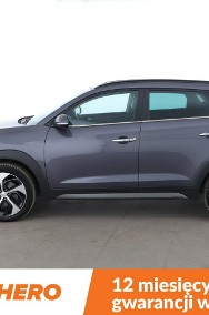 Hyundai Tucson III 2.0 CRDi 4WD Premium Panorama Wentylowana Grzana Skóra Tempomat Kame-2