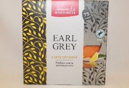 Herbata Westminster earl grey o smaku cytrynowym 75 torebek cytrynowa