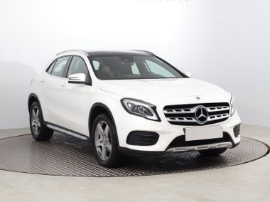 Mercedes-Benz Klasa GLA I Salon Polska, Serwis ASO, Automat, Skóra, Navi, Klimatronic,-1