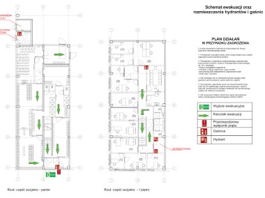 Instrukcja Bezpieczeństwa Pożarowego Plany Ewakuacyjne Katowice-1