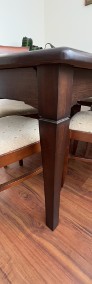 Stół drewniany z 6 krzesłami do jadalnii-3