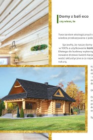 Domy z bali .eco 28-35cm - Budowa domów z  drewna w 100 DNI - drewniany - TANIO-2