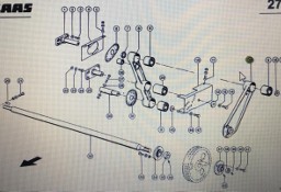 CLAAS 00 0647 473 2/Claas wałek korby/Claas Lexion 580 430-410 480-470 670-640 630-620