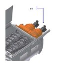 LINDNER Urraco 75 D U75D U-75-D Strzępiarka Rozdrabniacz Silniki Tłokowe Napędowe Bębnów CZĘŚCI